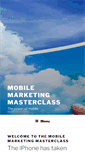 Mobile Screenshot of mobilemarketingmasterclass.com
